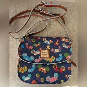 Disney Dooney And Bourke Attractions Ear Hat Crossbody